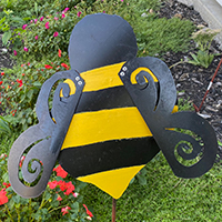 metal bumble bee